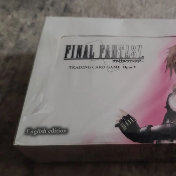 opus v booster box Final Fantasy TCG Opus IX